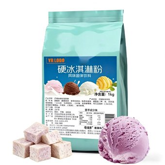 Taro Hard Ice Cream Mix